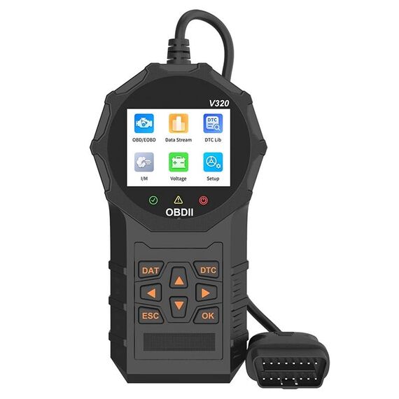 V320 Lettore di codici cancellati per errori dello strumento diagnostico per auto OBD2