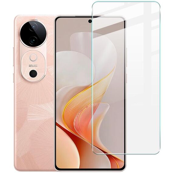 Per vivo S19 5G / iQOO Z9 5G Pellicola in vetro temperato a schermo intero serie H imak Global