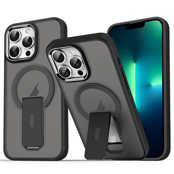 Per iPhone 13 Pro Max Custodia per telefono in acrilico + TPU MagSafe (nera)