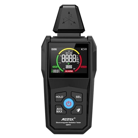 MESTEK EMF01 Rilevatore di radiazioni elettromagnetiche Sonda di rilevamento a 3 assi altamente sensibile