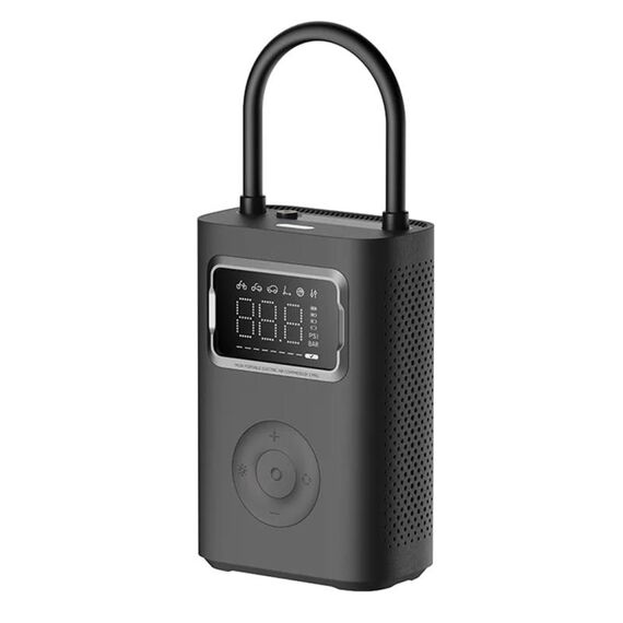 Xiaomi Mijia Air Pump 2 Pro Compressore d'aria elettrico portatile Mi Inflatable Treasure 150 psi Alta pressione per motocicletta, auto, calcio (nero)
