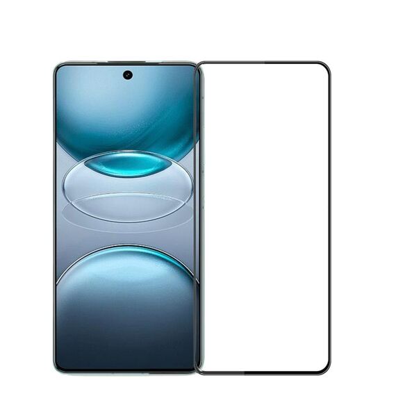 Per vivo X100s PINWUYO 9H 3D Pellicola in vetro temperato antideflagrante curvo (nero)