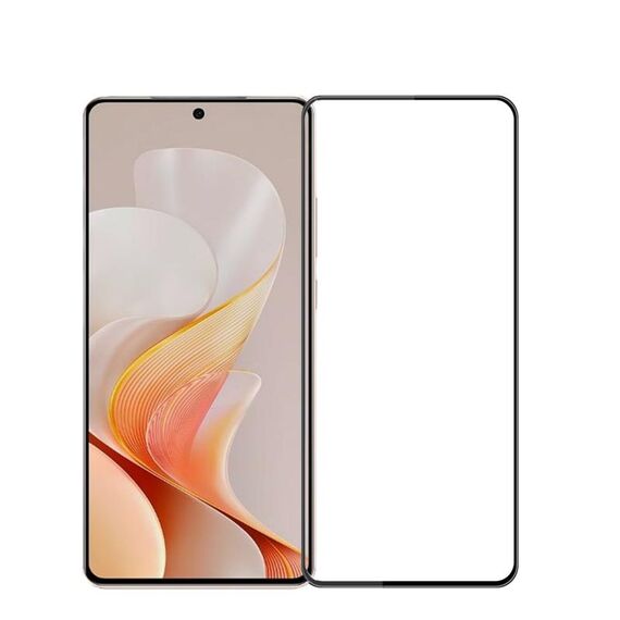 Per vivo S19 PINWUYO 9H 3D Pellicola in vetro temperato antideflagrante curvo (nero)