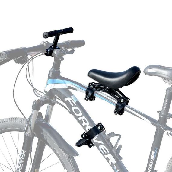 Kit seggiolino per bambini con montaggio anteriore per bicicletta 3 pezzi / set Seggiolino di sicurezza per mountain bike per bicicletta