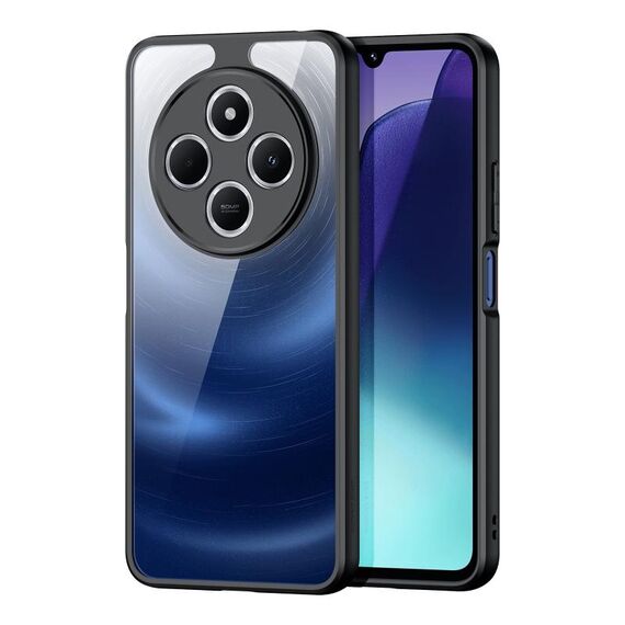 Custodia per telefono in TPU + PC effetto satinato per Redmi 14C 4G DUX DUCIS Aimo Series (nero)