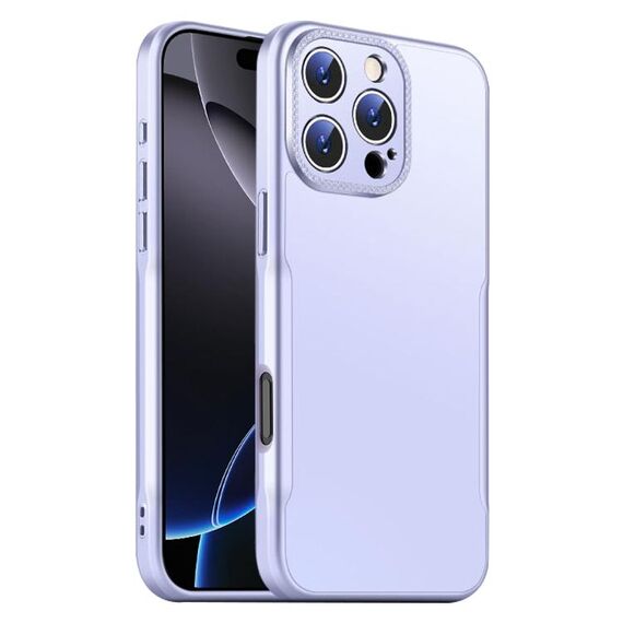 Per iPhone 16 Pro Max Blade Slim AG Custodia antiurto opaca per telefono (viola)