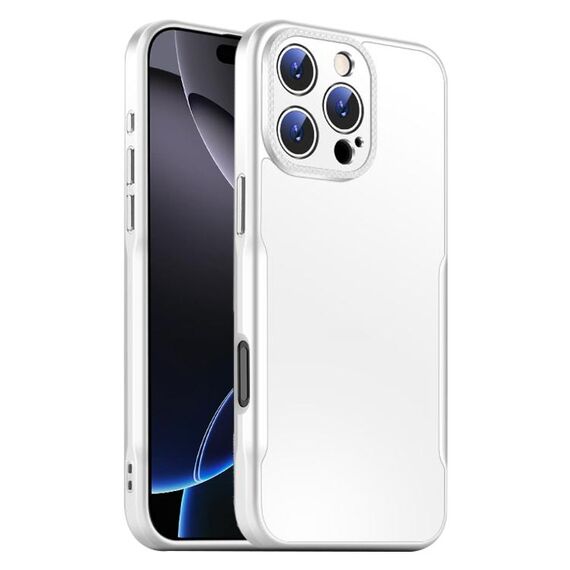 Per iPhone 16 Pro Blade Slim AG Custodia antiurto opaca per telefono (bianca)
