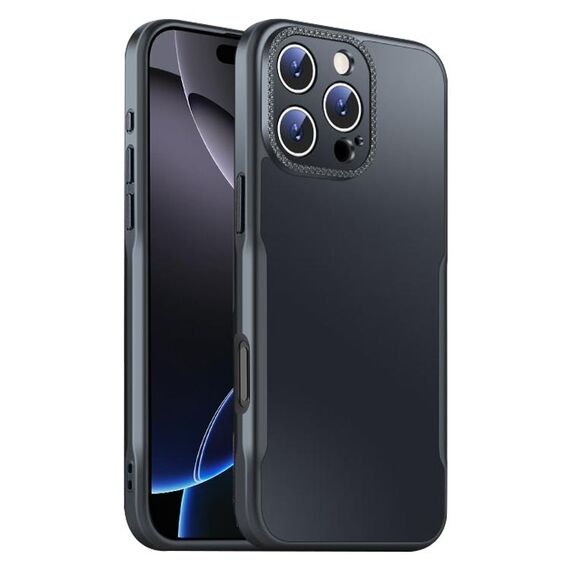 Per iPhone 16 Pro Blade Slim AG Custodia antiurto opaca per telefono (nero)