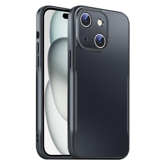 Per iPhone 15 Plus Blade Slim AG Custodia antiurto opaca per telefono (nero)