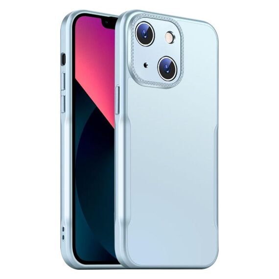 Per iPhone 13 Blade Slim AG Custodia antiurto opaca per telefono (blu)