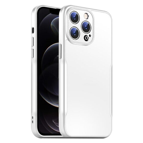 Per iPhone 12 Pro Blade Slim AG Custodia antiurto opaca per telefono (bianco)