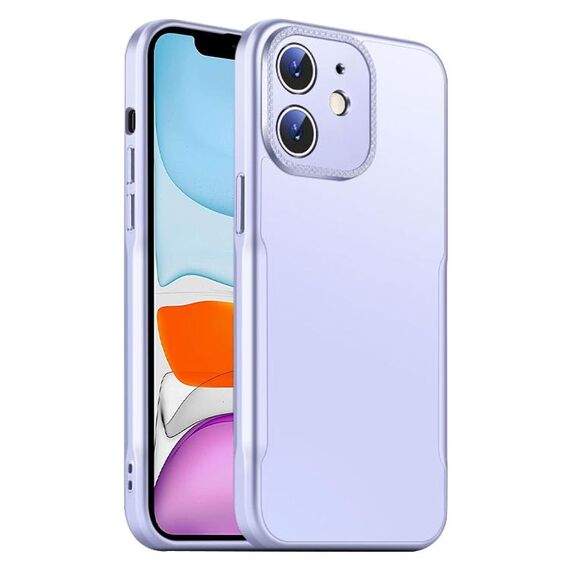 Per iPhone 11 Blade Slim AG Custodia antiurto opaca per telefono (viola)