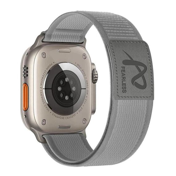 Per Apple Watch 46mm / 49mm / 45mm / 44mm Fearless Trail Loop Nylon Band (grigio)