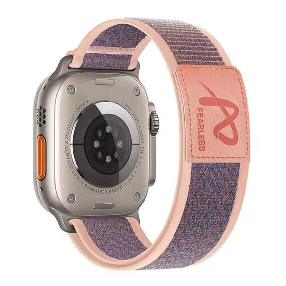 Per Apple Watch 46mm / 49mm / 45mm / 44mm Fearless Trail Loop Nylon Band (Nuovo Silt Sand)