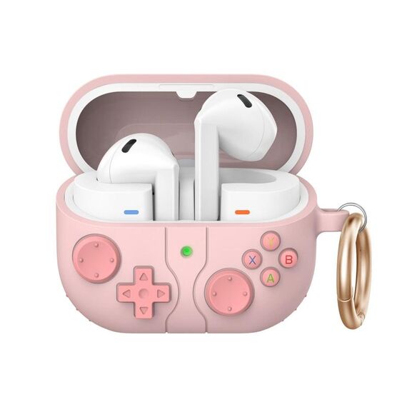 Per Samsung Galaxy Buds3 / 3 Pro AhaStyle WG170 Auricolare Bluetooth Custodia protettiva in silicone (rosa)