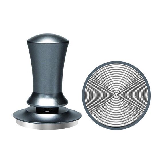 Scala orizzontale costante pressione macinacaffè allungamento polvere pressa martello, stile: argento filo blu (58 mm)