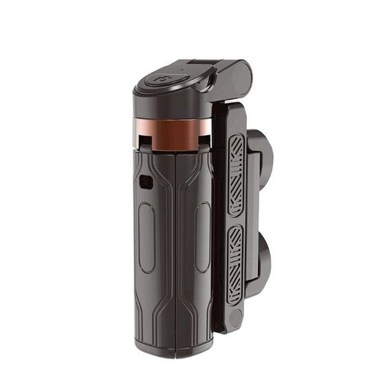 Mini Selfie Stick tascabile 3 in 1 con impugnatura estensibile e treppiede per telefono con telecomando Bluetooth (nero)