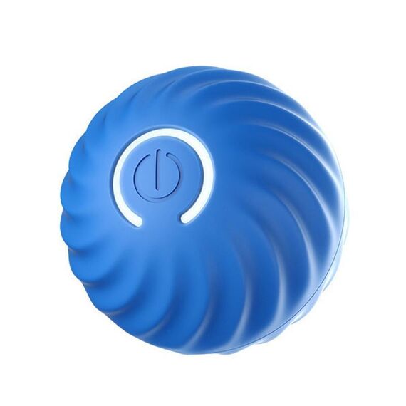 Petgravity Smart Self Rolling Ball Giocattoli interattivi per cani Palla per cani ricaricabile Guscio sostituibile 56mm Blu