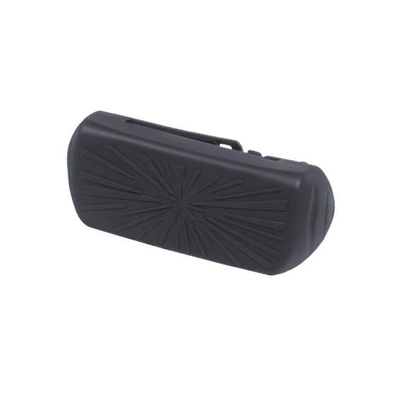 Per Tesla Model 3 / Y Cintura di sicurezza per auto Copertura protettiva in silicone anticollisione (nero)
