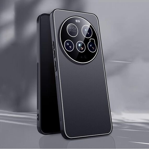 Per Xiaomi 15 Ultra Ice Custodia per telefono antideflagrante in metallo di alluminio (nero)