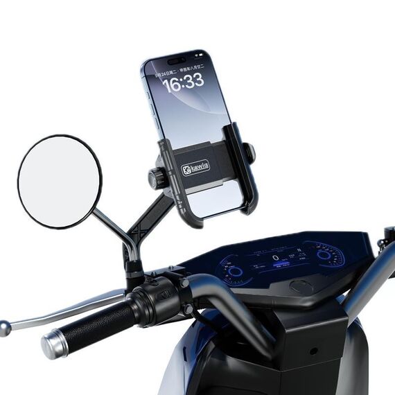 Kewig Supporto per telecamera di navigazione per cellulare anti-bloccaggio per moto e bicicletta (M29-C2)