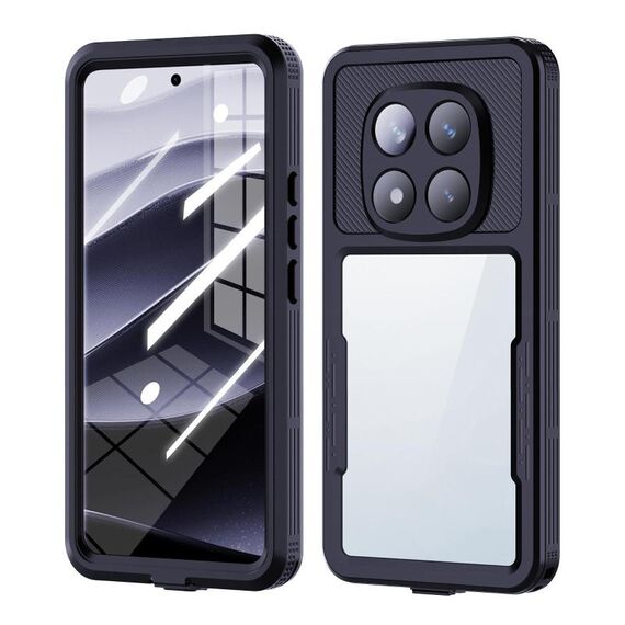 Per Redmi Note 14 Pro 5G RedPepper Mars Series IP68 Custodia impermeabile per telefono (nero)