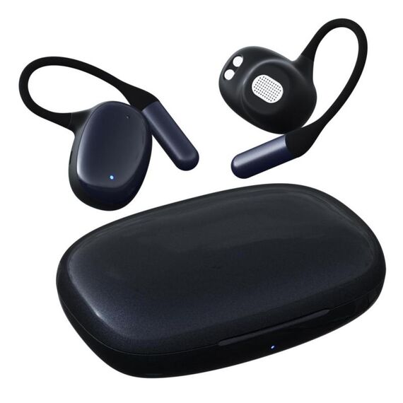 F20 Auricolari wireless con gancio auricolare ANC e riduzione del rumore BT 5.4 IPX5 (nero)