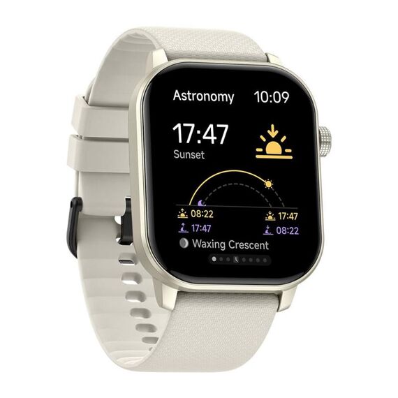 Zeblaze GTS 3 GPS 2.01 pollici Schermo Salute & Fitness Smart Watch 3 ATM Impermeabile (Crema)
