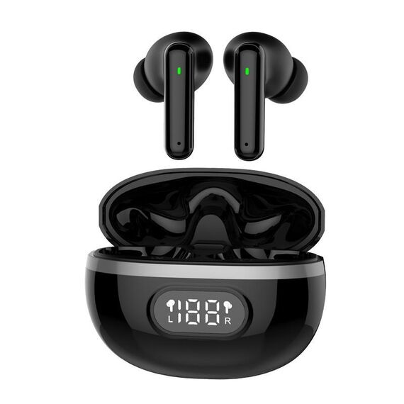 Apparecchio acustico Bluetooth a 64 canali con vano di ricarica digitale (nero)