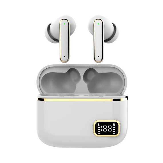 Apparecchio acustico in-ear Smart Touch con vano di ricarica digitale (bianco)