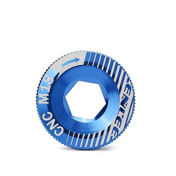 Viti per pedivella in alluminio per bicicletta ENLEE, colore: M18 blu