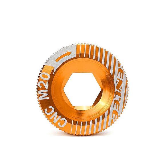 Viti per pedivella in alluminio per bicicletta ENLEE, colore: M20 oro