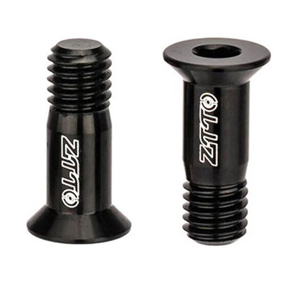 2 pz ZTTO Viti per deragliatore posteriore per bicicletta M5 Ruota guida per deragliatore da strada e montagna modificata (nero)