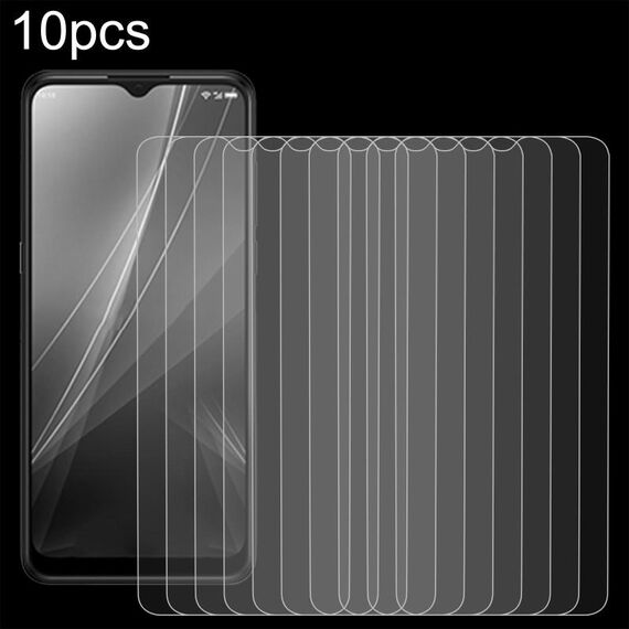 Per TCL T9 10 pezzi Pellicola in vetro temperato 0,26 mm 9H 2,5D