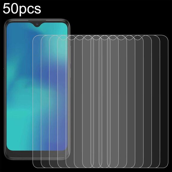 Per TCL L10+ 50 pezzi Pellicola in vetro temperato 0,26 mm 9H 2,5D