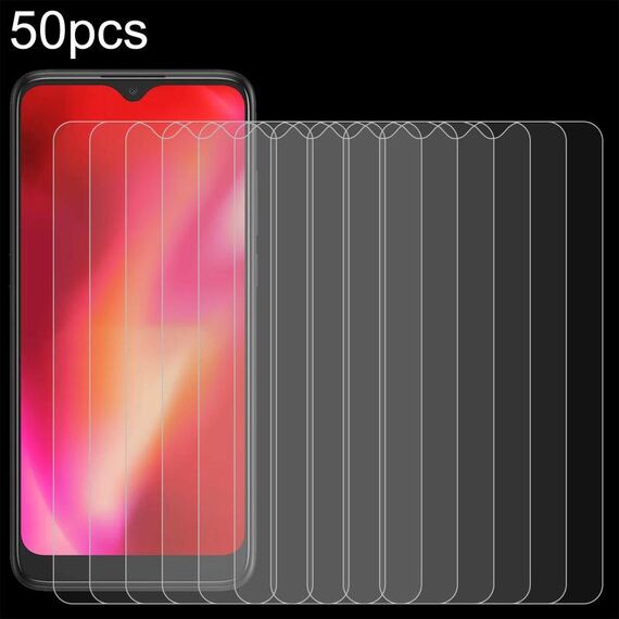 Per TCL L10 Lite 50 pezzi Pellicola in vetro temperato 0,26 mm 9H 2,5D