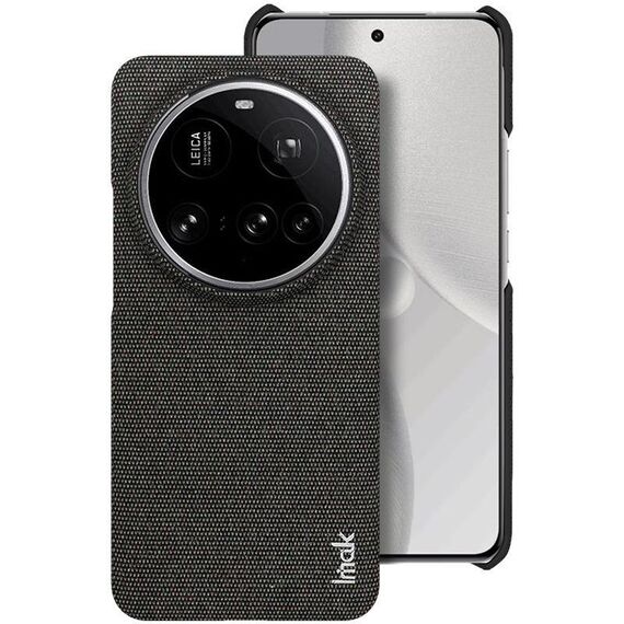 Per Xiaomi 15 Ultra imak Ruiyi Series Custodia per telefono in tessuto con texture PU + PC (nero)