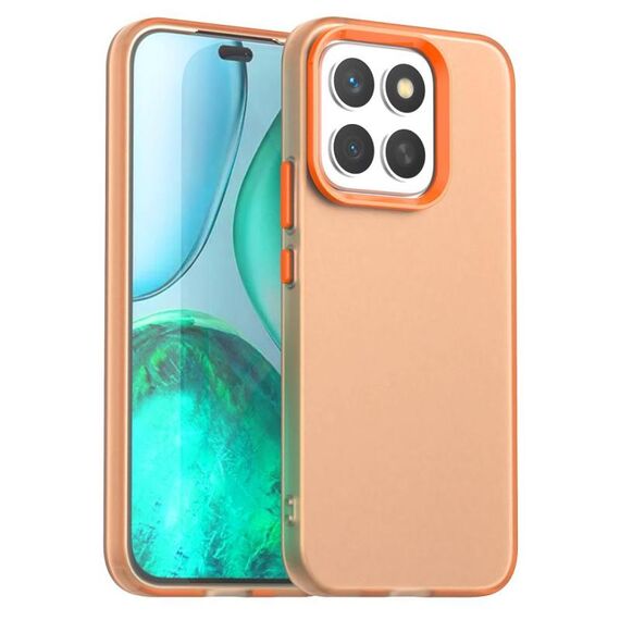 Per Honor X8c 4G Candy PC Hybrid TPU antiurto Custodia per telefono (arancione)