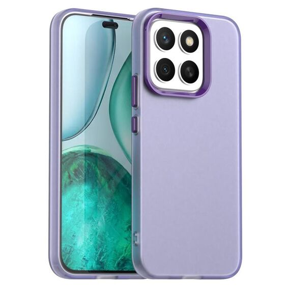 Per Honor X8c 4G Candy PC Hybrid TPU antiurto Custodia per telefono (viola)