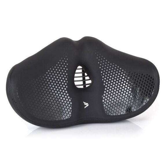 FMFXTRA Sella per bicicletta ispessita Sella per mountain bike a forma di, colore: nero