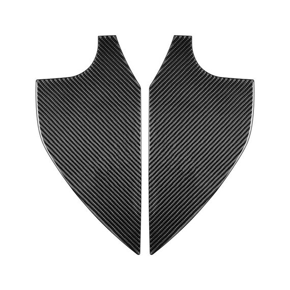 Per Mercedes-Benz Classe G W463 2 pezzi/set adesivo decorativo per fessura porta (nero)