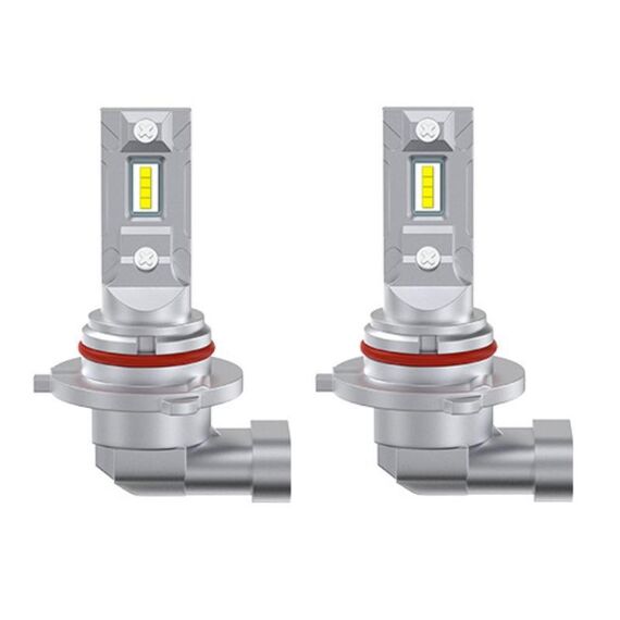 2 pezzi Mini 1:1 Lampadina per fari a LED per auto con spina diretta, specifiche: 9005 (luce bianca)