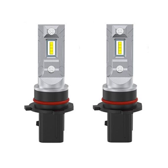 2 pezzi Mini 1:1 Lampadina per fari a LED per auto con spina diretta, specifiche: P13W (luce bianca)