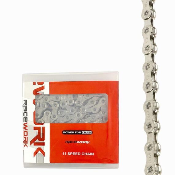 Catena per bicicletta elettrica antiruggine EPT RACEWORK da 136 sezioni Catena per bicicletta a pedalata assistita, specifiche: 11 velocità