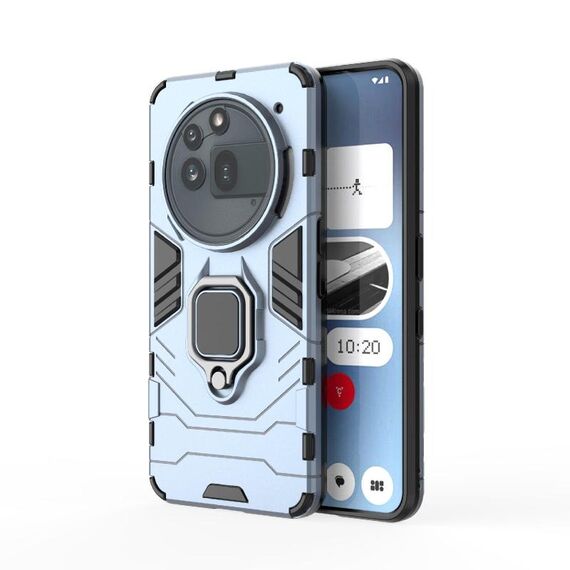 For Nothing Phone 3a Pro Custodia antiurto per PC + TPU (blu navy)
