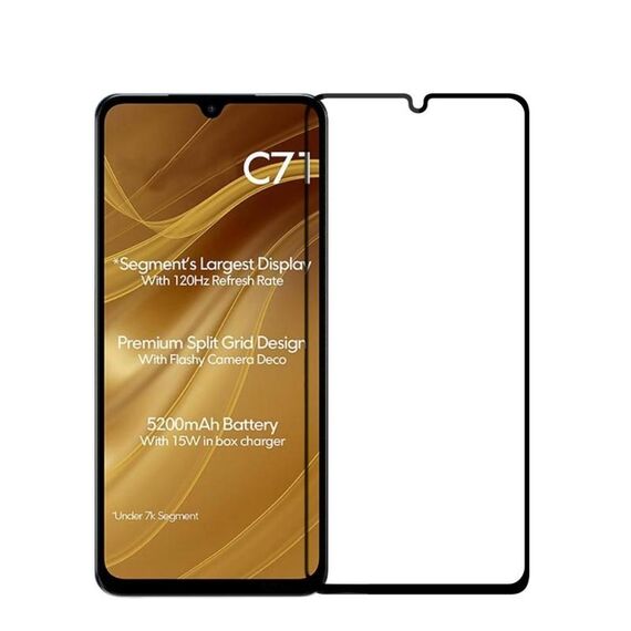 Per Redmi A5 / Poco C71 MOFI 9H 2.5D Pellicola in vetro temperato a schermo intero (nero)