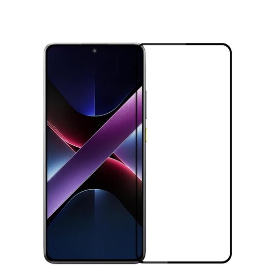 Pellicola in vetro temperato a schermo intero PINWUYO 9H 2.5D per Xiaomi Poco X7 Pro (nero)