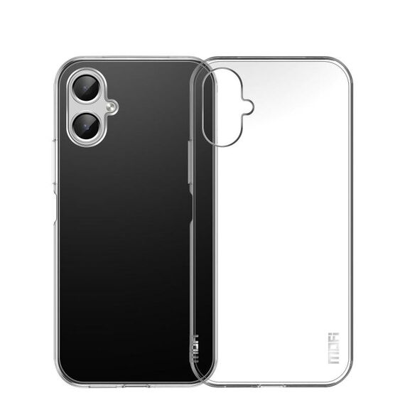 Per Samsung Galaxy A06 5G Custodia per telefono in TPU ultrasottile MOFI Ming Series (trasparente)