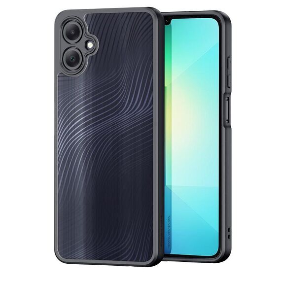 Per Samsung Galaxy A06 5G DUX DUCIS Aimo Series TPU + PC Custodia per telefono Frosted Feel (Nero)