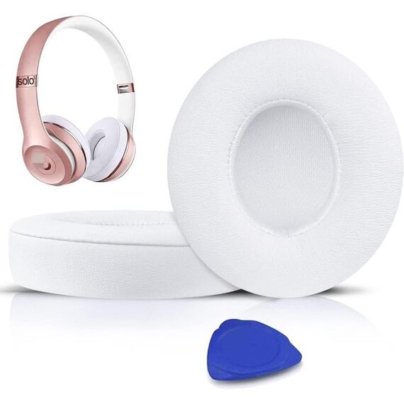 Per cuffie Beats Solo3 / Solo2 cuscinetti auricolari spugna, specifiche: wireless bianco